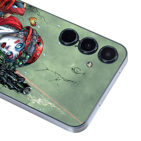 DC Comics Harley Quinn Little Black Book Cover#47 New 52 Art by Jim Lee Galaxy A35 5G Skin